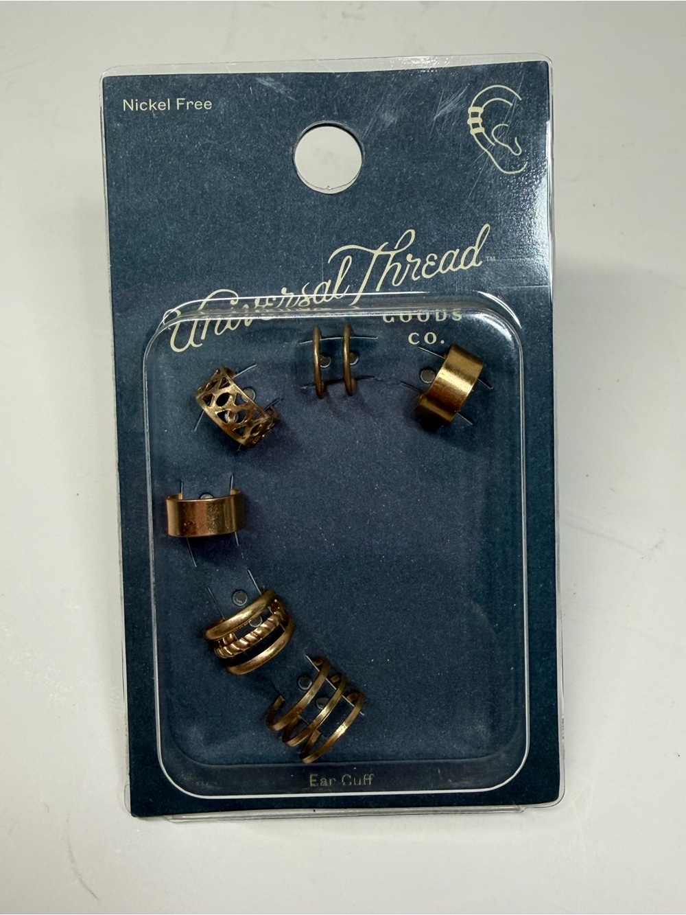 Universal Thread Bronze-Tone Ear Cuff Set